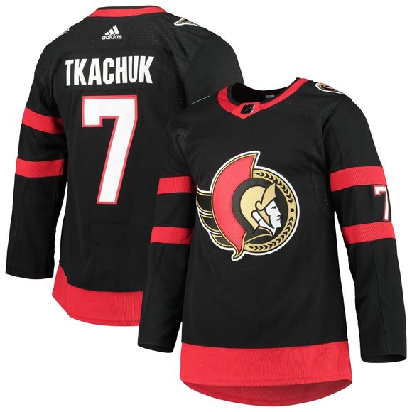 Brady Tkachuk Ottawa Senators adidas Home Primegreen Authentic NHL Jersey - Picture 11 of 11